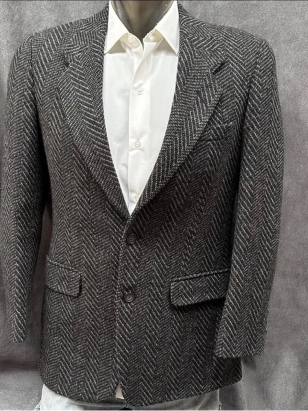 Vintage wool tweed sport coat blazer men’s 40 long
